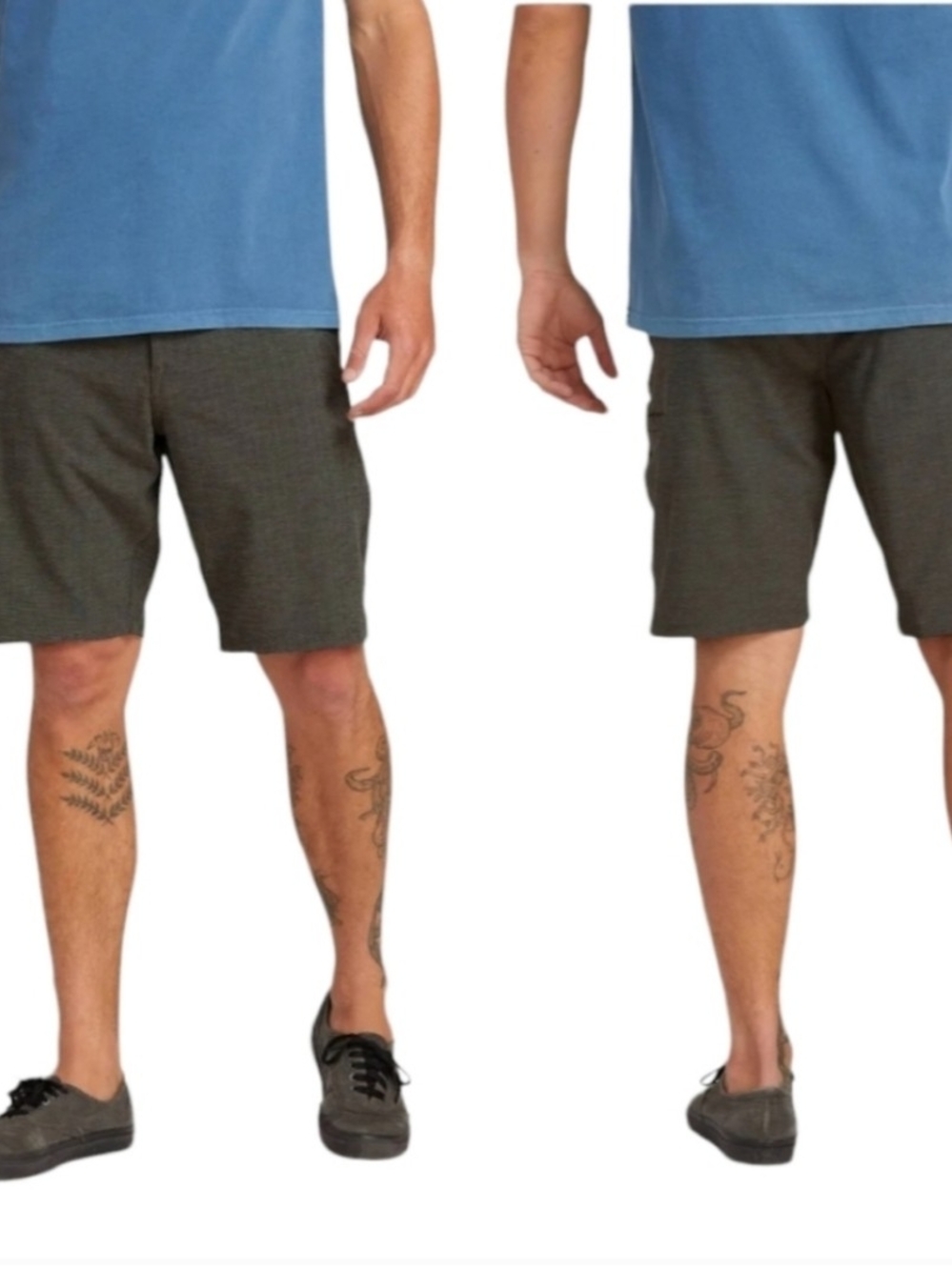Volcom Frickin Surf & Turf Slub Shorts Sz 38